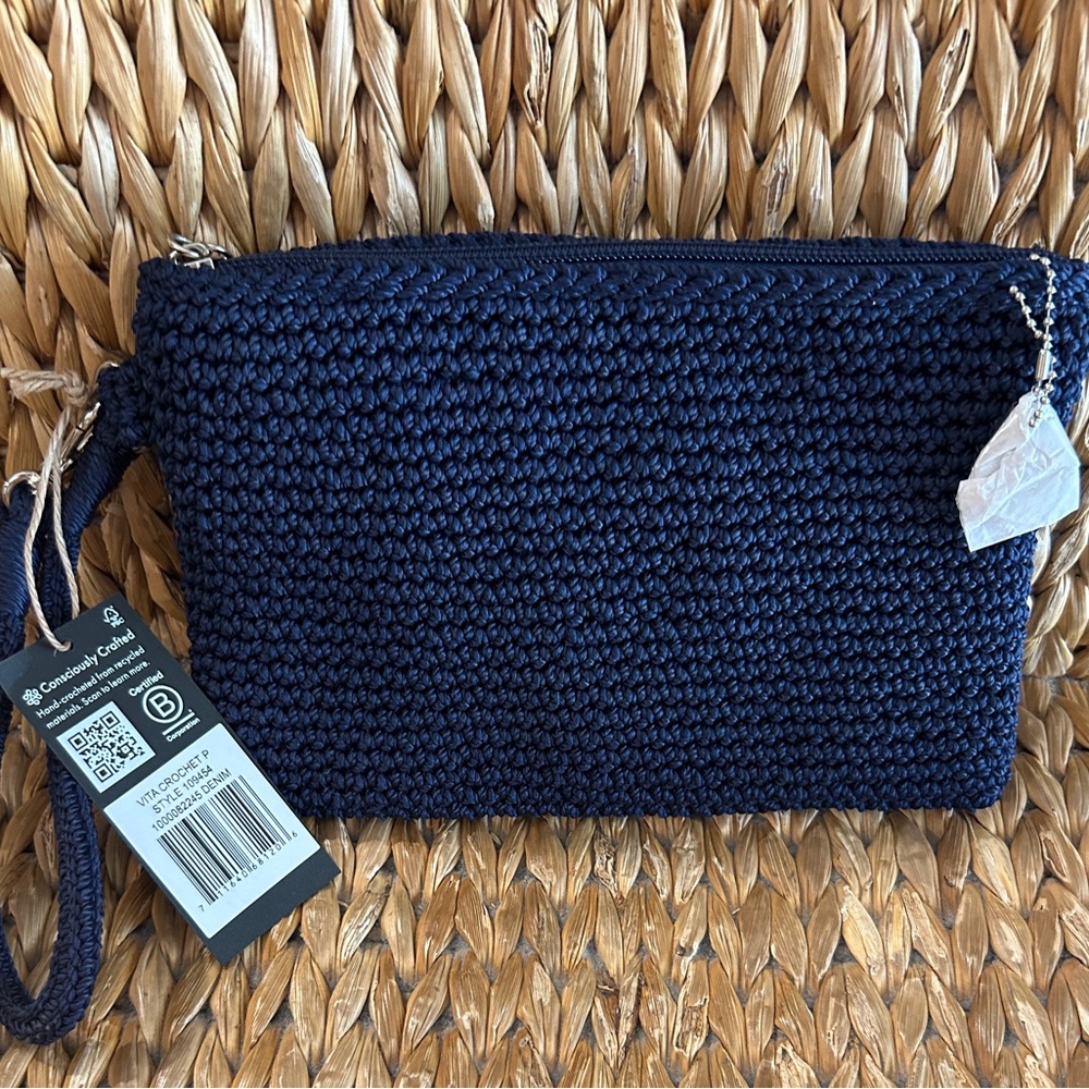 THE SAK VITA WRISTLET Denim (Dk Blue)